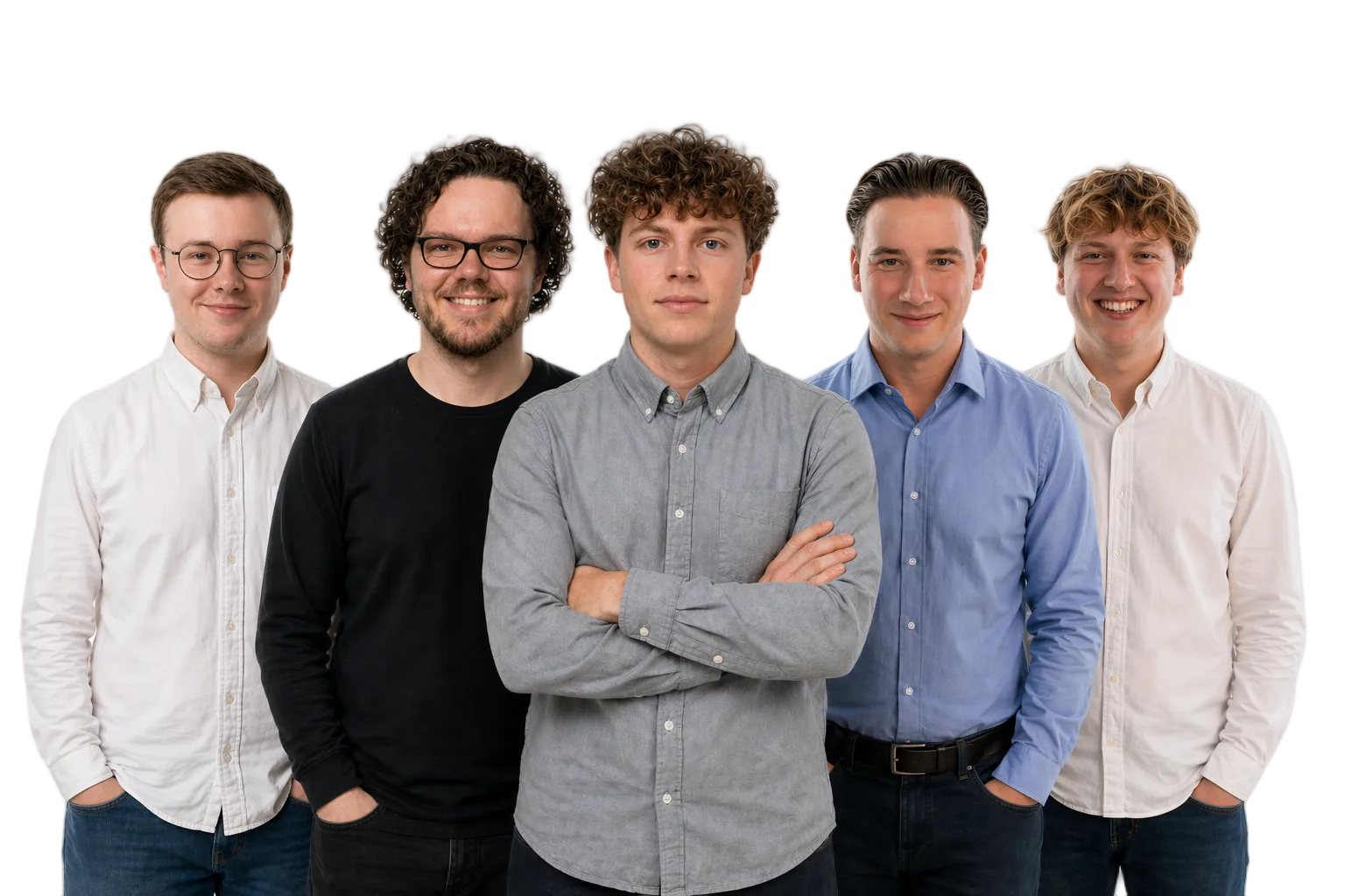 The Tixer Web team, a web design studio in Dessel